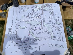 Padonia partnership EcoBlitz Map